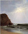 Alfred Thompson Bricher Otter Cliffs Mount Desert Island_ Maine painting